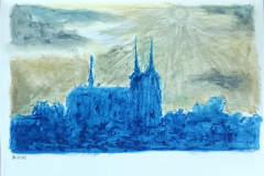 Vintersol over Domkirke